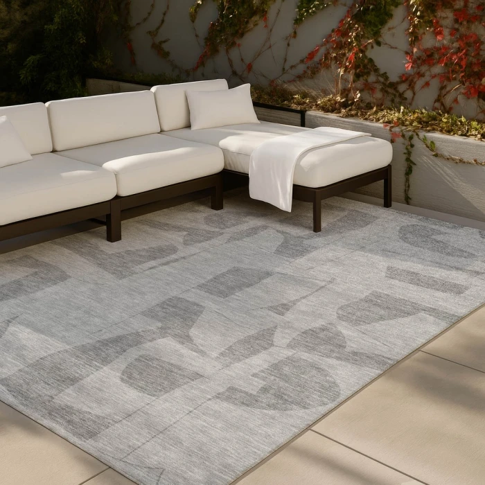 Addison Rugs Chantille Gray ACN2604 5ft. x 7ft.6in. Rect. Rug