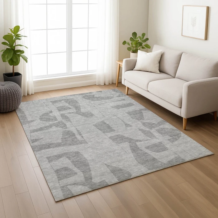 Addison Rugs Chantille Gray ACN2604 5ft. x 7ft.6in. Rect. Rug