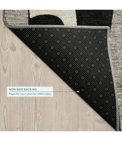 Addison Rugs Chantille Black ACN2605 9ft. x 12ft. Rect. Rug