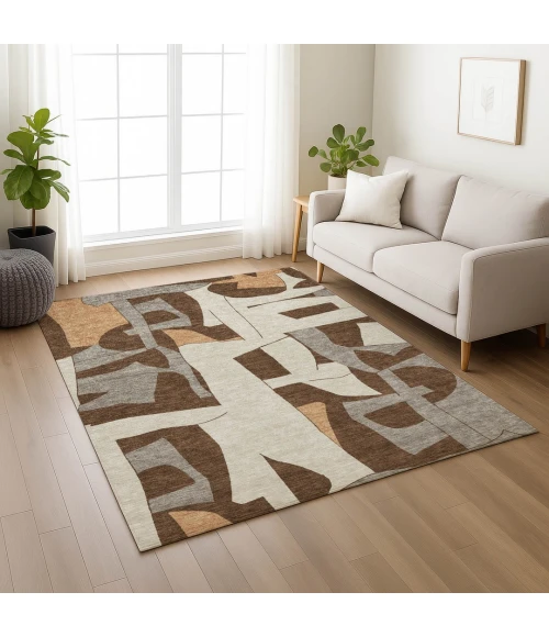 Addison Rugs Chantille Brown ACN2605 8ft. x 10ft. Rect. Rug