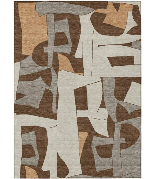 Addison Rugs Chantille Brown ACN2605 8ft. x 10ft. Rect. Rug