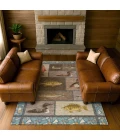 Addison Rugs Chantille Brown ACN2606 5ft. x 7ft.6in. Rect. Rug