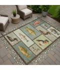 Addison Rugs Chantille Green ACN2606 9ft. x 12ft. Rect. Rug