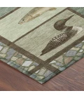 Addison Rugs Chantille Green ACN2606 9ft. x 12ft. Rect. Rug