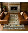 Addison Rugs Chantille Green ACN2606 9ft. x 12ft. Rect. Rug