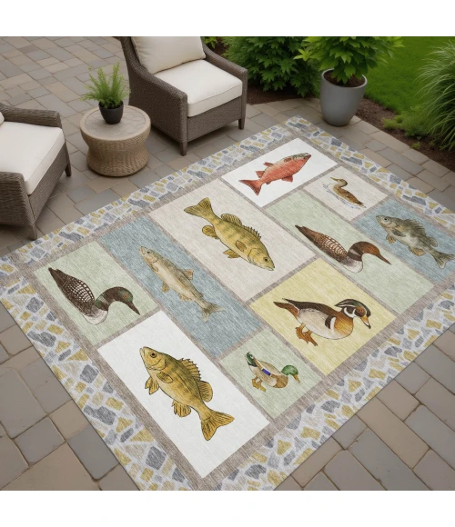 Addison Rugs Chantille Ivory ACN2606 9ft. x 12ft. Rect. Rug
