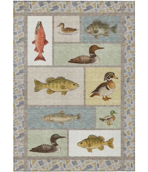 Addison Rugs Chantille Ivory ACN2606 9ft. x 12ft. Rect. Rug