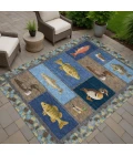 Addison Rugs Chantille Blue ACN2606 5ft. x 7ft.6in. Rect. Rug