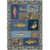 Addison Rugs Chantille Blue ACN2606 9ft. x 12ft. Rect. Rug
