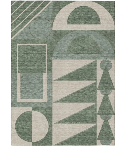Addison Rugs Chantille Green ACN2607 5ft. x 7ft.6in. Rect. Rug