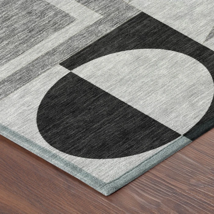 Addison Rugs Chantille Black ACN2607 9ft. x 12ft. Rect. Rug