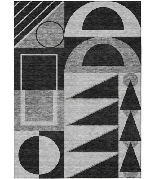 Addison Rugs Chantille Black ACN2607 5ft. x 7ft.6in. Rect. Rug