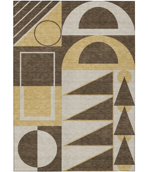 Addison Rugs Chantille Brown ACN2607 5ft. x 7ft.6in. Rect. Rug