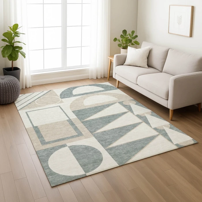 Addison Rugs Chantille Ivory ACN2607 9ft. x 12ft. Rect. Rug