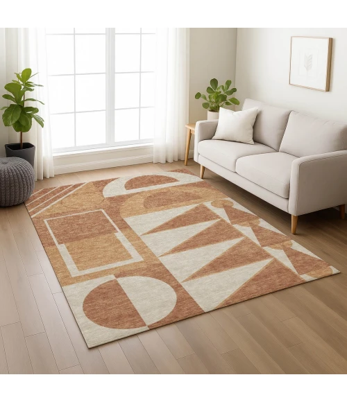 Addison Rugs Chantille Orange ACN2607 5ft. x 7ft.6in. Rect. Rug