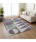 Addison Rugs Chantille Purple ACN2607 5ft. x 7ft.6in. Rect. Rug