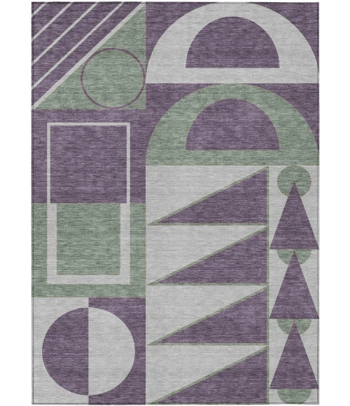 Addison Rugs Chantille Purple ACN2607 5ft. x 7ft.6in. Rect. Rug