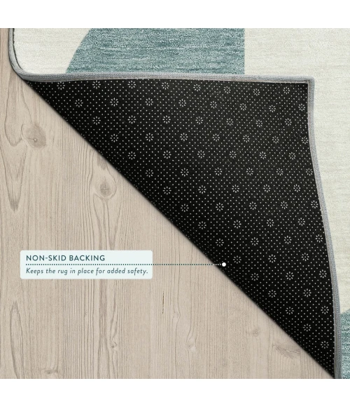 Addison Rugs Chantille Teal ACN2607 5ft. x 7ft.6in. Rect. Rug