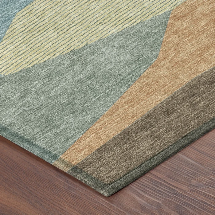 Addison Rugs Chantille Teal ACN2608 5ft. x 7ft.6in. Rect. Rug