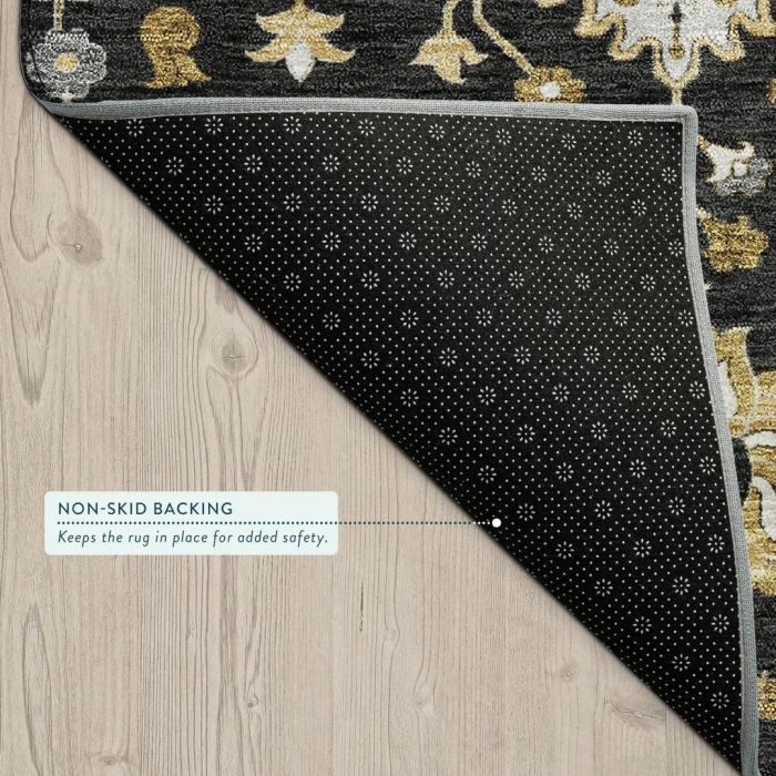 Addison Rugs Chantille Black ACN2610 8ft. x 10ft. Rect. Rug