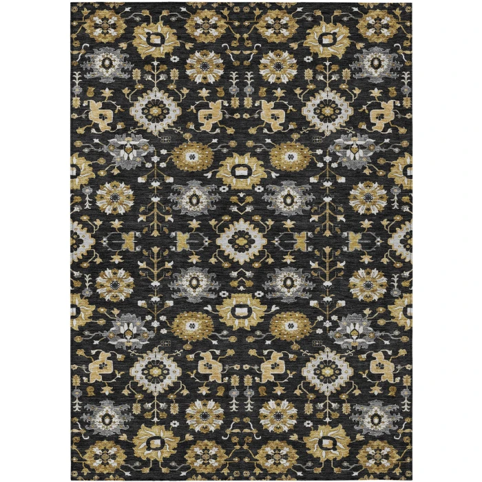 Addison Rugs Chantille Black ACN2610 8ft. x 10ft. Rect. Rug