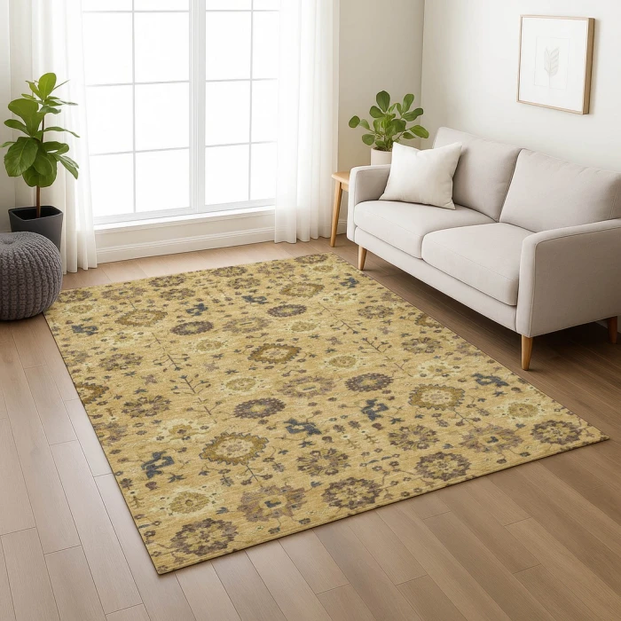 Addison Rugs Chantille Gold ACN2610 5ft. x 7ft.6in. Rect. Rug