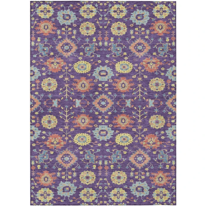 Addison Rugs Chantille Purple ACN2610 5ft. x 7ft.6in. Rect. Rug