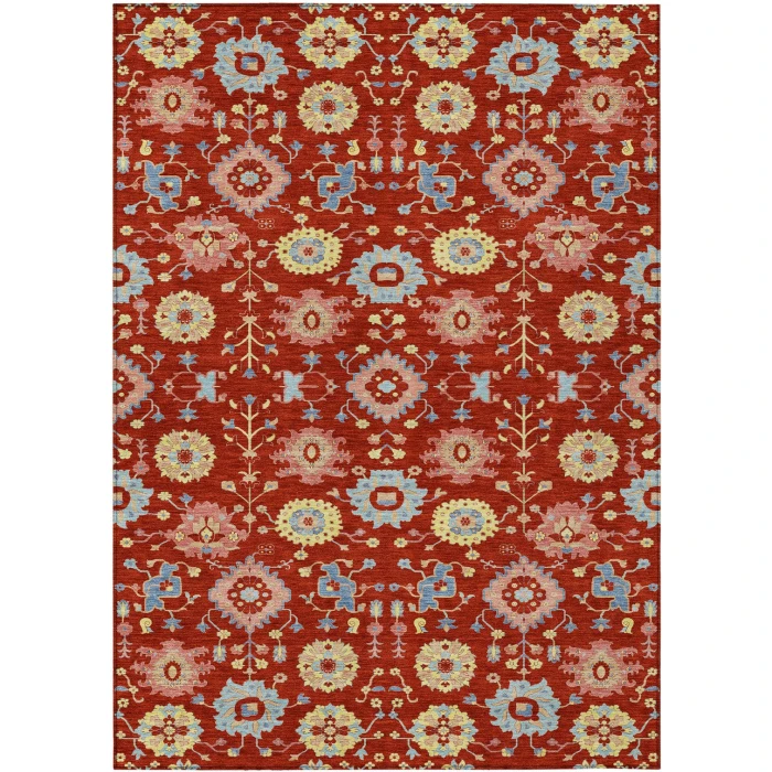 Addison Rugs Chantille Red ACN2610 9ft. x 12ft. Rect. Rug