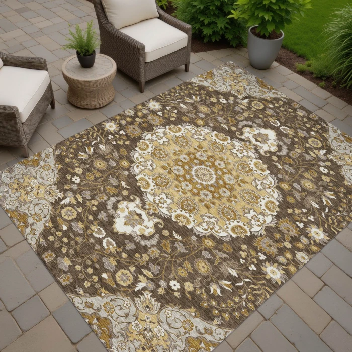 Addison Rugs Chantille Brown ACN2611 8ft. x 10ft. Rect. Rug