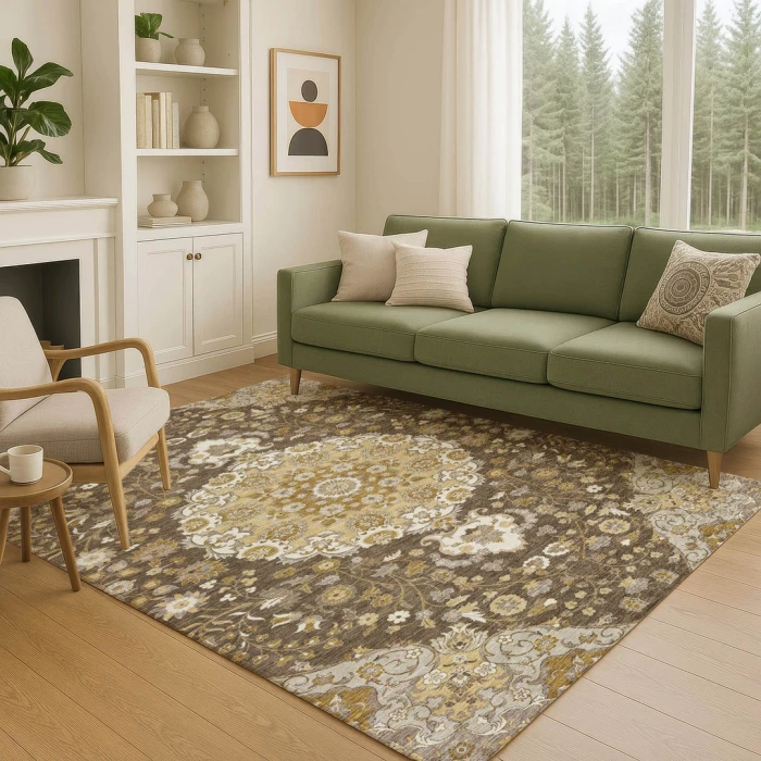Addison Rugs Chantille Brown ACN2611 8ft. x 10ft. Rect. Rug