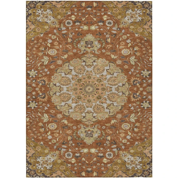 Addison Rugs Chantille Orange ACN2611 5ft. x 7ft.6in. Rect. Rug