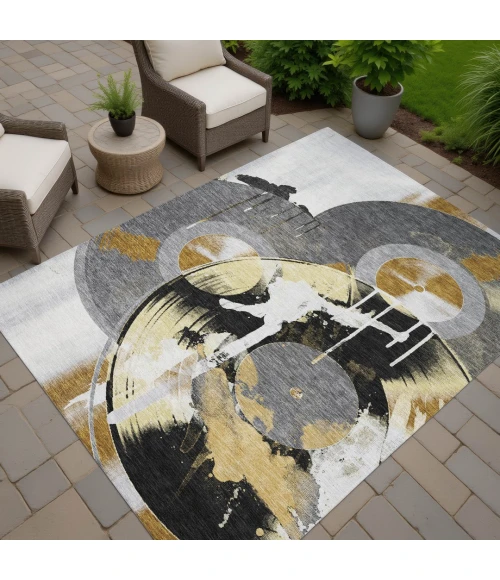 Addison Rugs Chantille Gray ACN2612 8ft. x 10ft. Rect. Rug