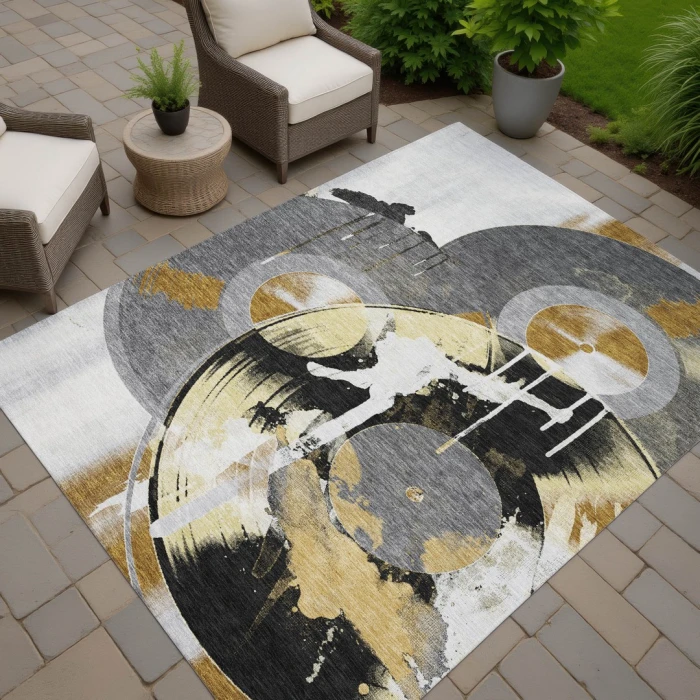 Addison Rugs Chantille Gray ACN2612 8ft. x 10ft. Rect. Rug