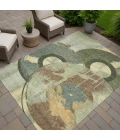 Addison Rugs Chantille Green ACN2612 9ft. x 12ft. Rect. Rug