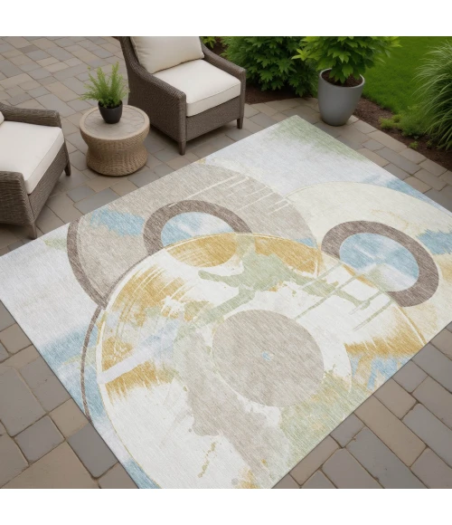 Addison Rugs Chantille Ivory ACN2612 5ft. x 7ft.6in. Rect. Rug