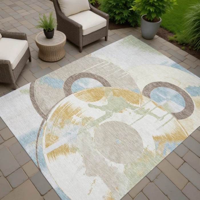 Addison Rugs Chantille Ivory ACN2612 5ft. x 7ft.6in. Rect. Rug