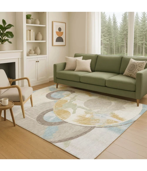 Addison Rugs Chantille Ivory ACN2612 5ft. x 7ft.6in. Rect. Rug
