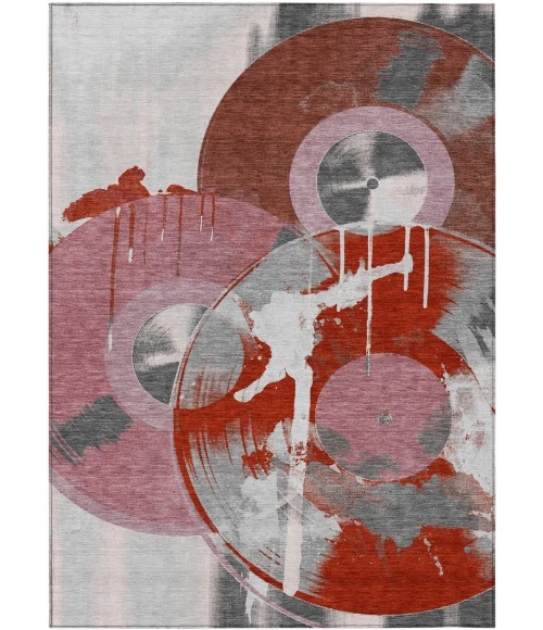 Addison Rugs Chantille Red ACN2612 9ft. x 12ft. Rect. Rug