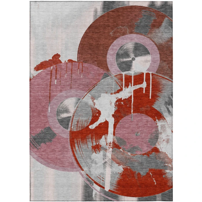 Addison Rugs Chantille Red ACN2612 9ft. x 12ft. Rect. Rug