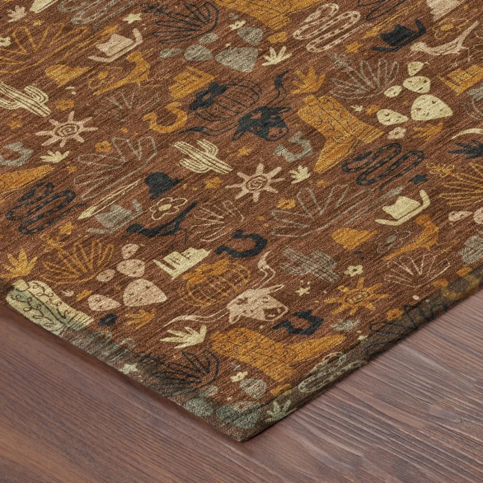 Addison Rugs Chantille Red ACN2613 5ft. x 7ft.6in. Rect. Rug