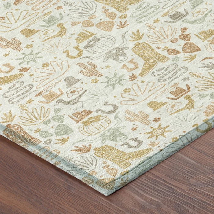 Addison Rugs Chantille Ivory ACN2613 5ft. x 7ft.6in. Rect. Rug