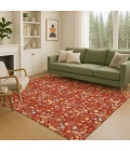 Addison Rugs Chantille Red ACN2613 5ft. x 7ft.6in. Rect. Rug