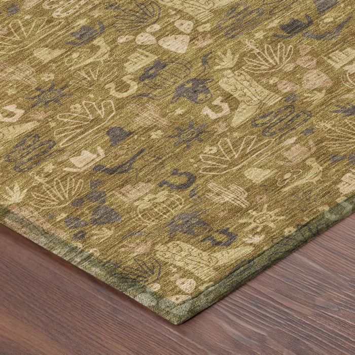 Addison Rugs Chantille Gold ACN2613 9ft. x 12ft. Rect. Rug