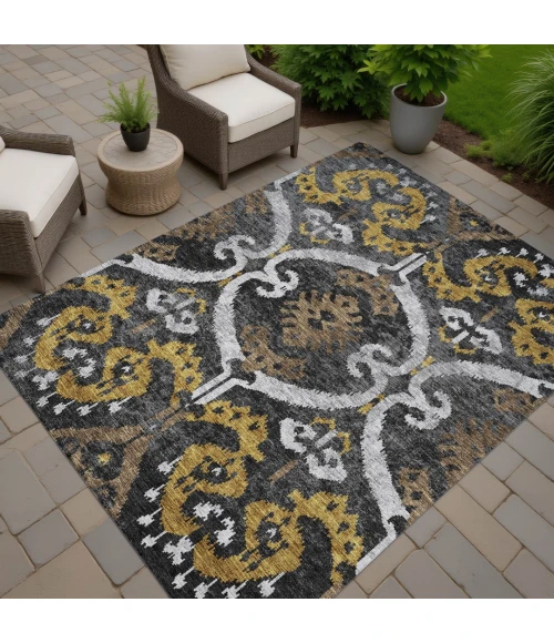 Addison Rugs Chantille Black ACN2614 5ft. x 7ft.6in. Rect. Rug