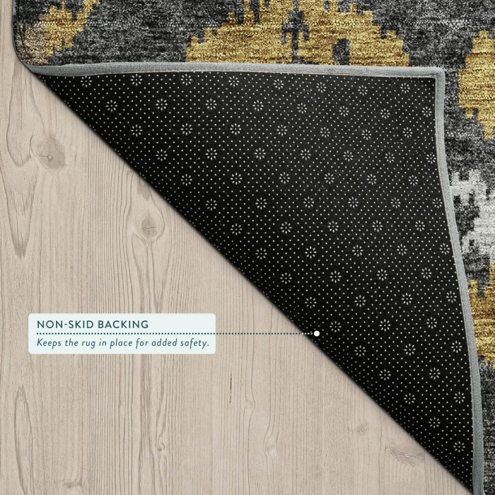 Addison Rugs Chantille Black ACN2614 5ft. x 7ft.6in. Rect. Rug