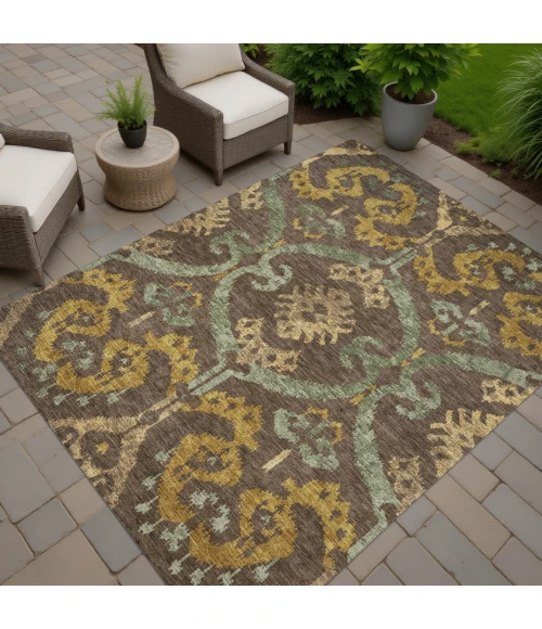 Addison Rugs Chantille Brown ACN2614 5ft. x 7ft.6in. Rect. Rug