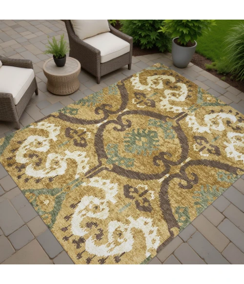 Addison Rugs Chantille Gold ACN2614 5ft. x 7ft.6in. Rect. Rug