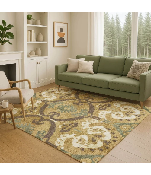 Addison Rugs Chantille Gold ACN2614 5ft. x 7ft.6in. Rect. Rug