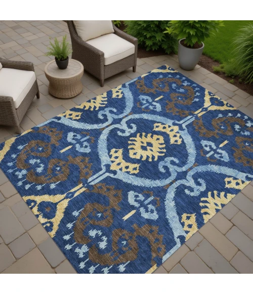 Addison Rugs Chantille Blue ACN2614 5ft. x 7ft.6in. Rect. Rug