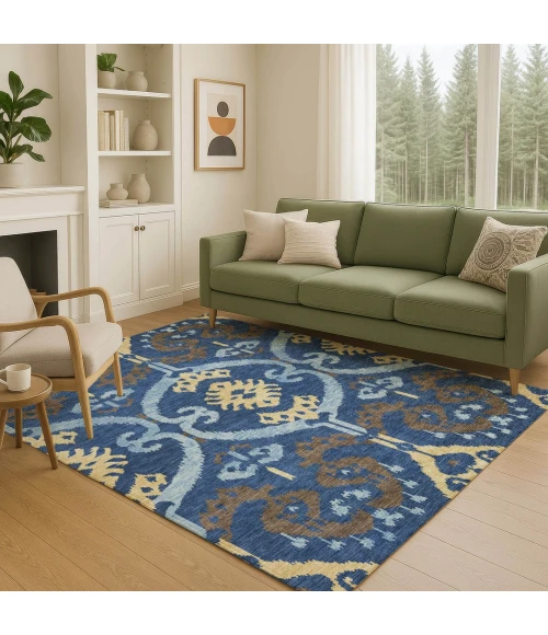 Addison Rugs Chantille Blue ACN2614 5ft. x 7ft.6in. Rect. Rug